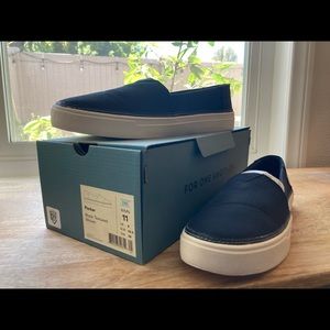 Toms Parker Slip Ons black